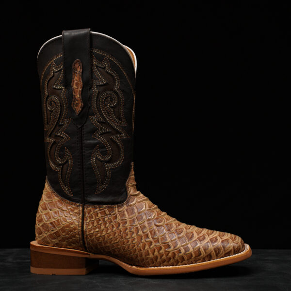 Sand Python – Square Toe - Alfa Western WearAlfa Western Wear