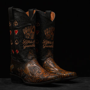 The Gambler 2.0 Tan Safari – Cutter Toe