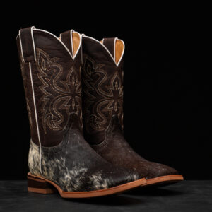 Authentic Hair on Hide – Square Toe