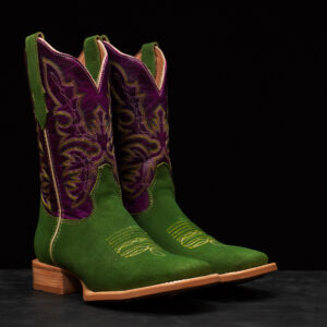 Green Roughout – Square Toe