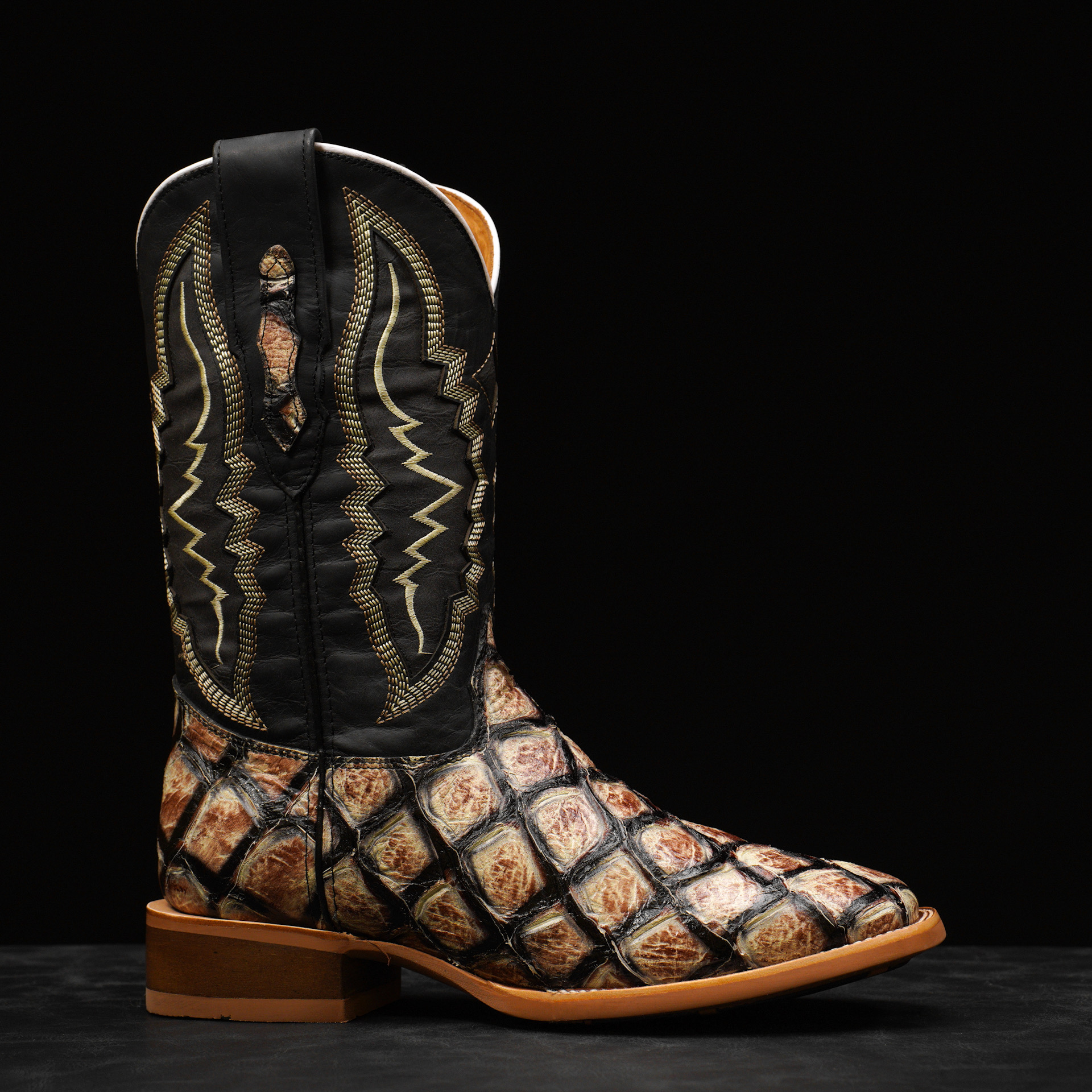 Natural Fish Scale – Square Toe - Image 2