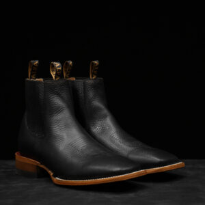 Black Bull Chelsea Boot – Square Toe