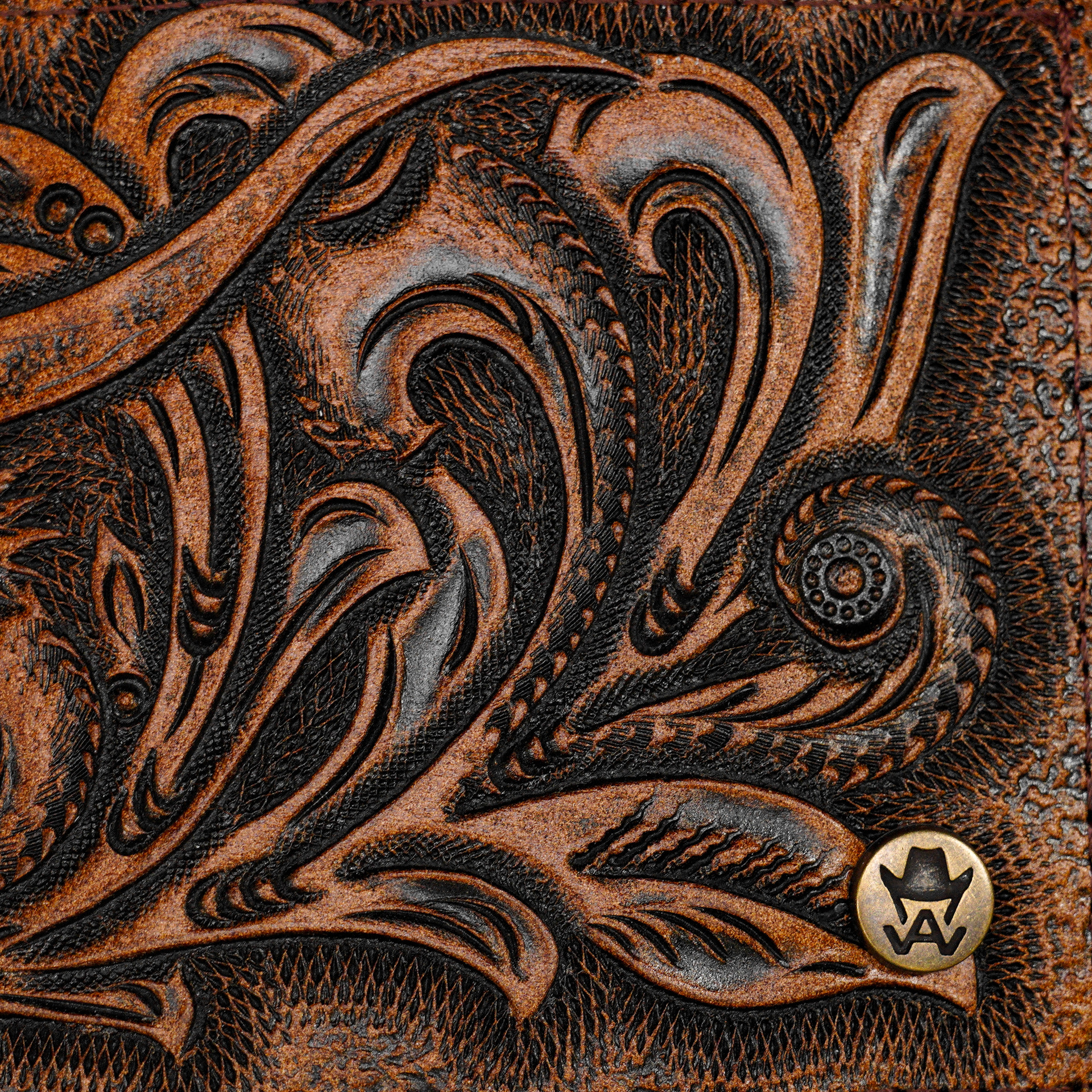 Longhorn Imperial – Hand Tooled Wallet - Image 6