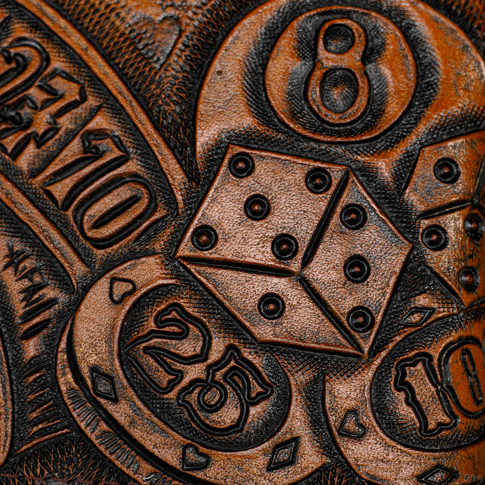 The Gambler 2.0 – Hand Tooled Wallet - Image 3