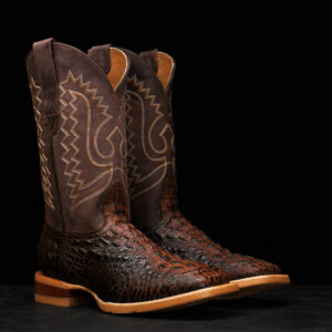 Rustic Orix Caiman Neck - Square Toe