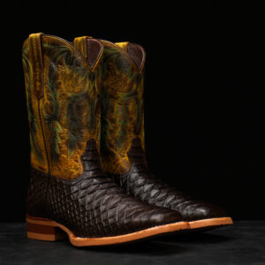 Brown Giant Python – Square Toe