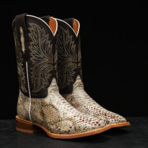 Natural Sand Python – Square Toe