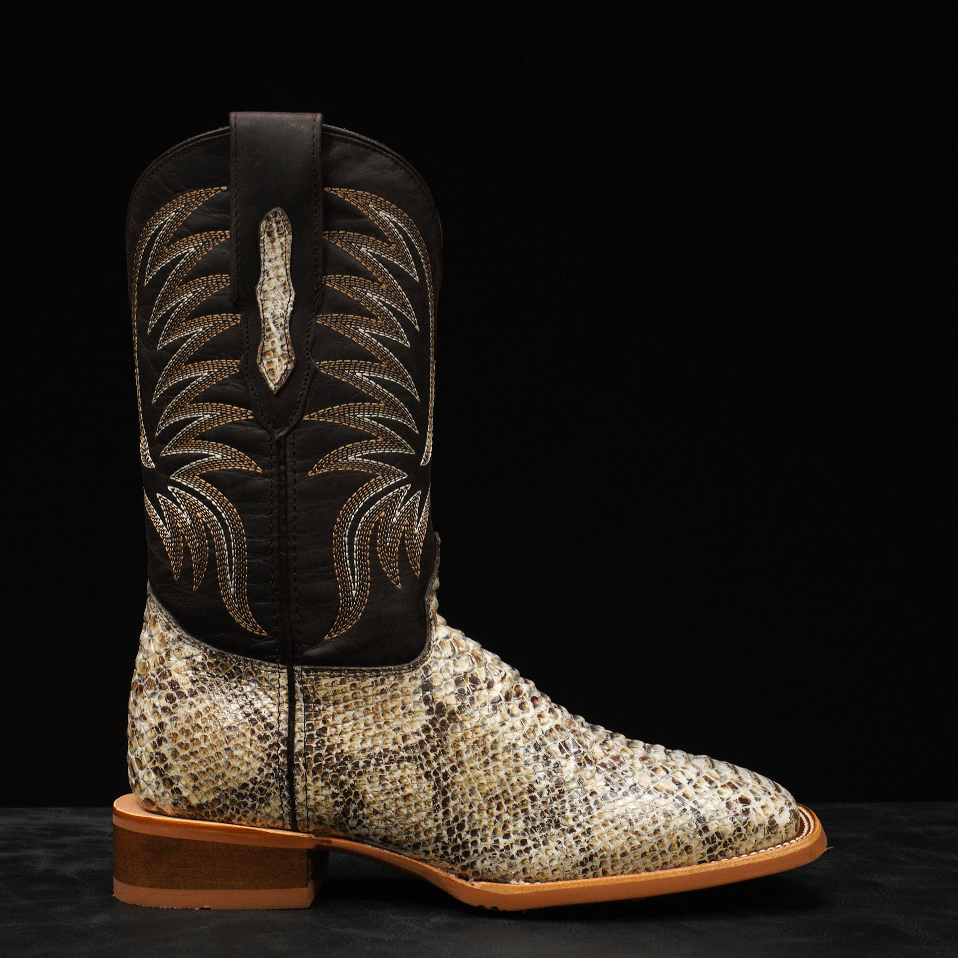 Natural Sand Python – Square Toe - Image 2