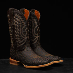 Brown Bull Neck - Square Toe