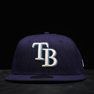Tampa Bay Rays Navy Authentic Collection 59FIFTY Fitted