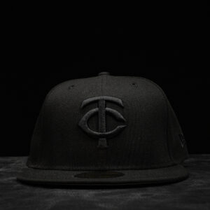 Minnesota Twins Blackout Basic 59FIFTY Fitted