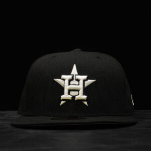 Houston Astros Black and White 59FIFTY Fitted