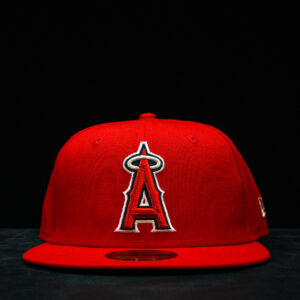 Los Angeles Angels Red Authentic Collection Game 59FIFTY Fitted