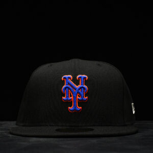 New York Mets Authentic Collection Alt Black 59FIFTY Fitted
