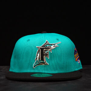 Florida Marlins World Series Teal Wool 59FIFTY Fitted