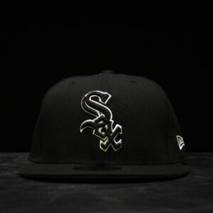 Chicago White Sox  Black Outline 59FIFTY Fitted