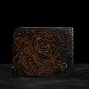 Blackjack – Hand Tooled Wallet