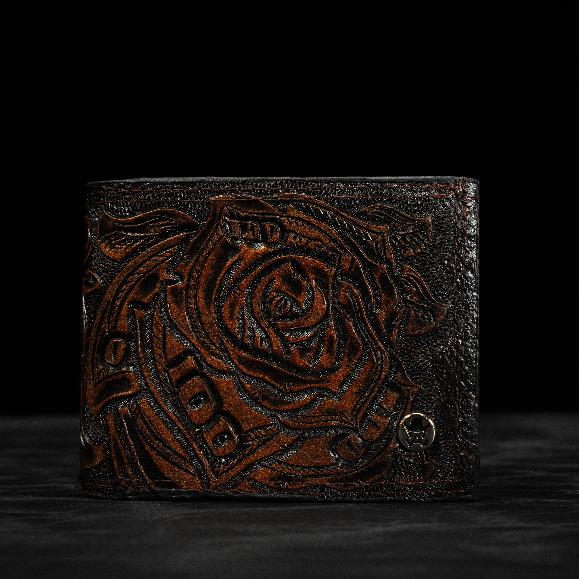 Blackjack – Hand Tooled Wallet