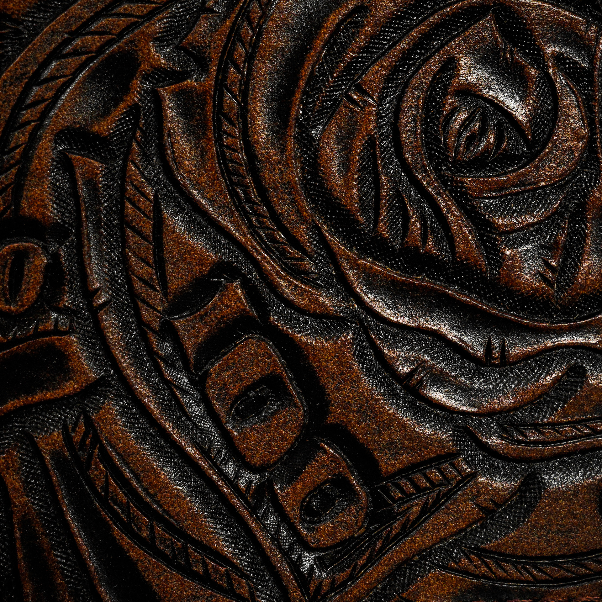 Blackjack – Hand Tooled Wallet - Image 5