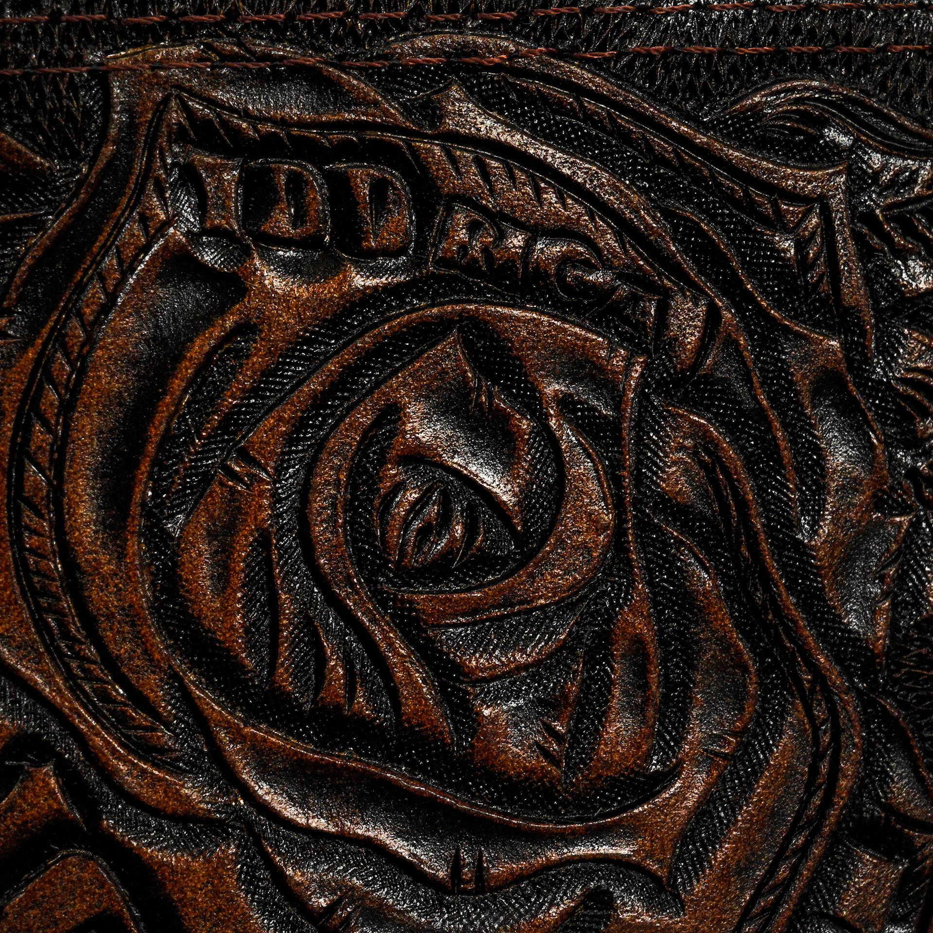 Blackjack – Hand Tooled Wallet - Image 6
