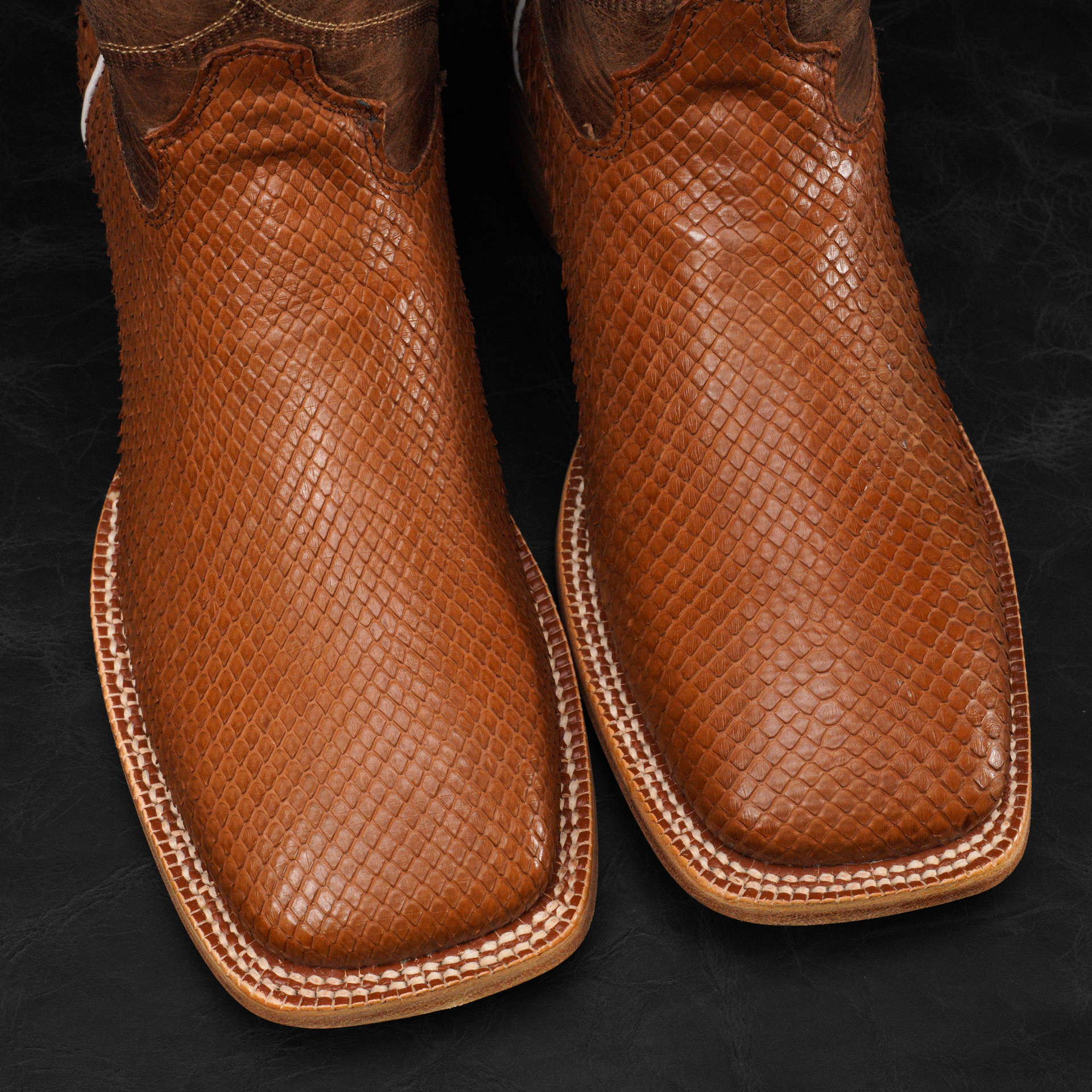 AUTHENTIC Porto Python Belly – Square Toe - Image 3