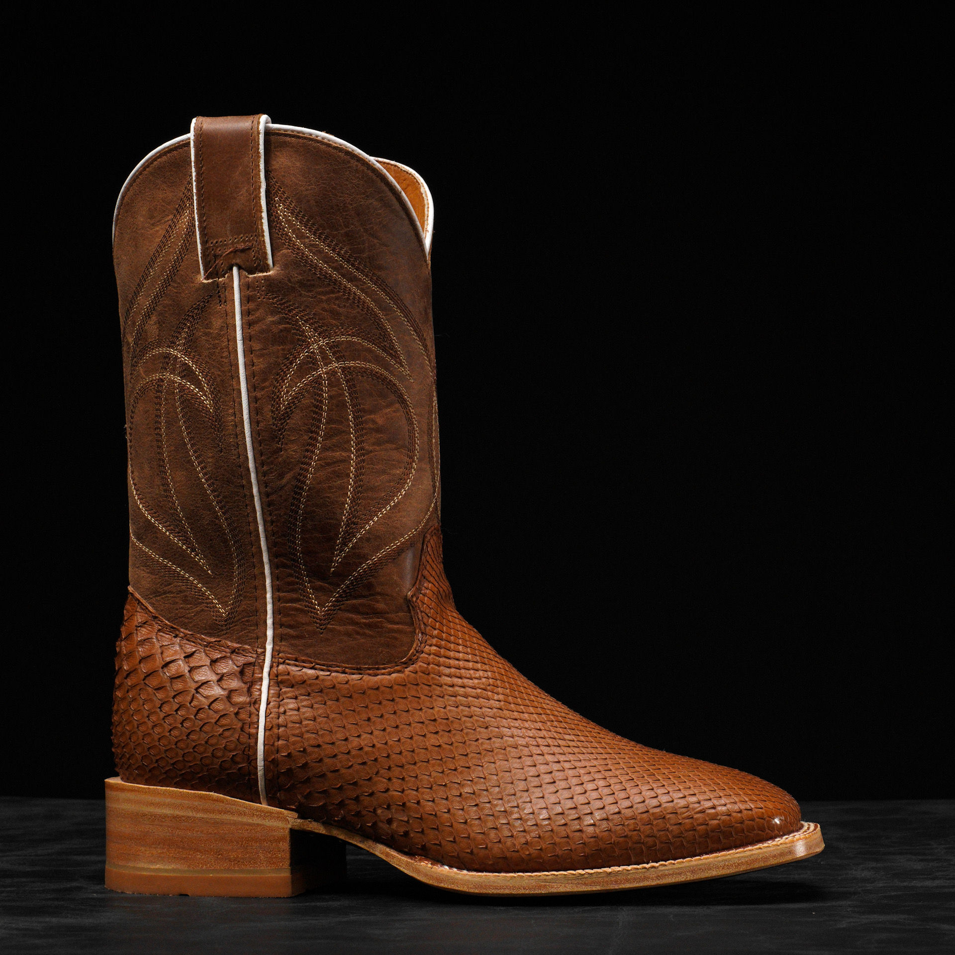 AUTHENTIC Porto Python Belly – Square Toe - Image 2