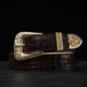 Brown Caiman Belt