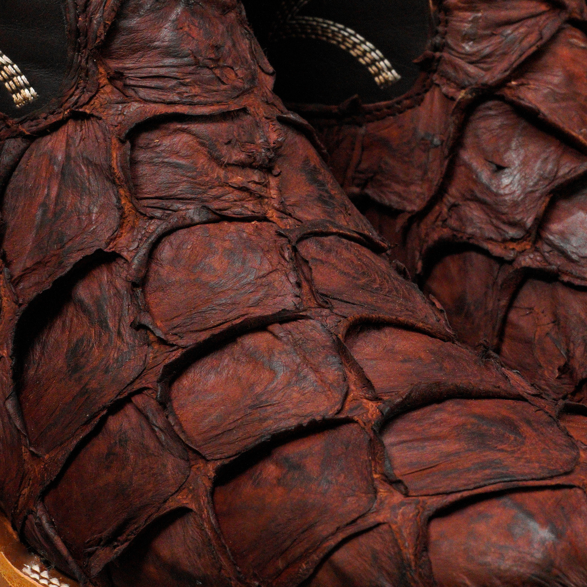 AUTHENTIC Brown Pirarucu – Square Toe - Image 4