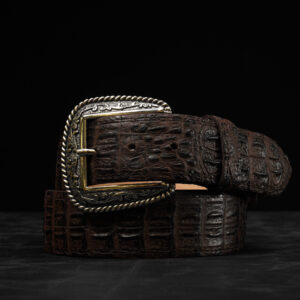 Brown Caiman Belt