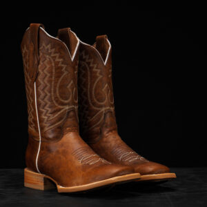 Honey Cowhide – Ranch Square Toe
