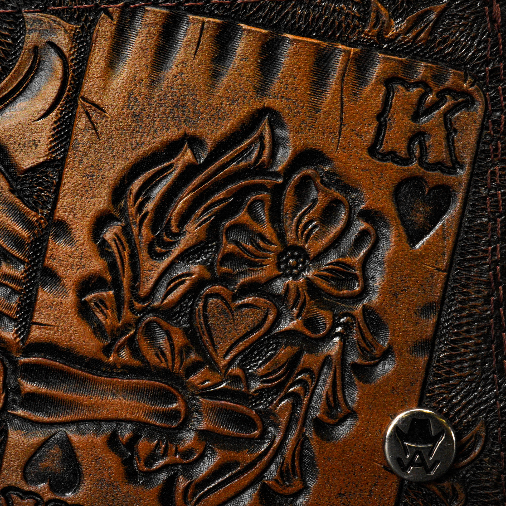 All In – Hand Tooled Wallet - Image 8