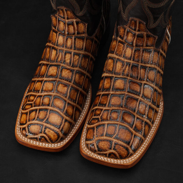 Orix Alligator Belly - Square Toe - Alfa Western WearAlfa Western Wear