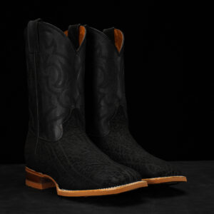 Black Bull Neck - Square Toe