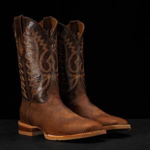 Brown Bullhide – Square Toe