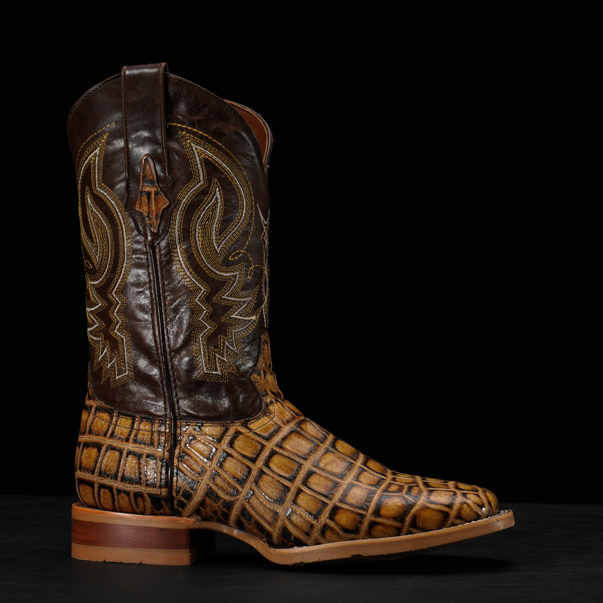 Orix Alligator Belly - Square Toe - Image 2