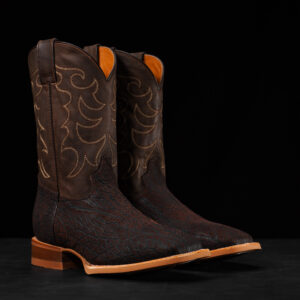 Brown Bull Neck - Square Toe