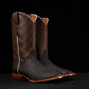 Brown Bullhide - Square Toe