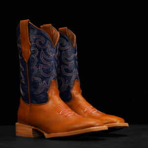 Honey Cowhide – Ranch Square Toe