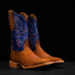 Honey Cowhide – Ranch Square Toe