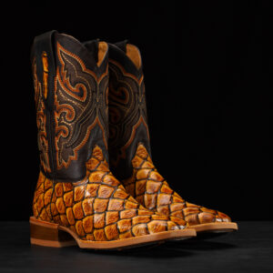 Honey Fish Scale – Arena Square Toe