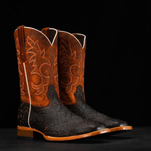 Brown Elephant - Heritage Square Toe