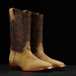 Sand Roughout – Square Toe