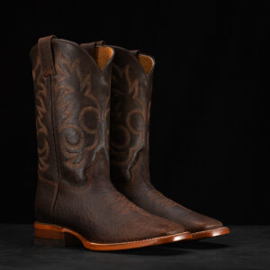 Brown Bull Shoulder  - Square Toe