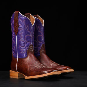 Cherry Bullhide - Ranch Square Toe