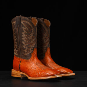 AUTHENTIC Brandy Belly Ostrich – Square Toe