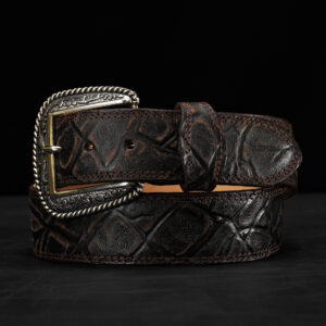 Matte Brown Elephant Belt
