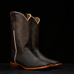 Brown Bullhide - Square Toe