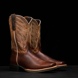 Flyweight Brown Cowhide – Heritage Square Toe
