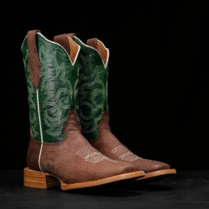 Brown Bullhide - Ranch Square Toe