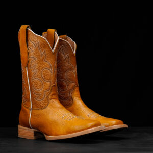 Honey Bullhide - Ranch Square Toe